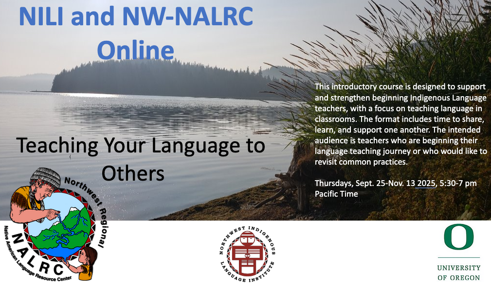 A view a of lake with text about the TYLTO course.