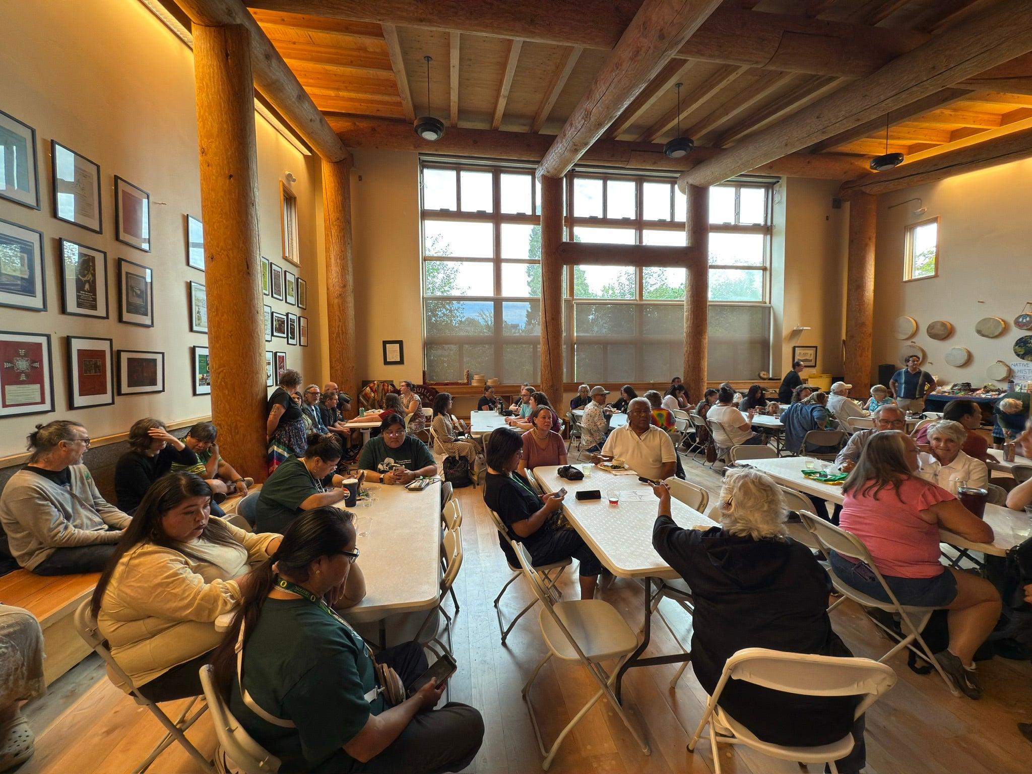 Summer Institute Gathering at Many Nations Longhouse